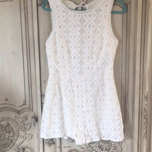 Super cute lace romper